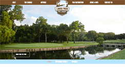 Desktop Screenshot of landaparkgolfcourse.com