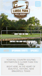 Mobile Screenshot of landaparkgolfcourse.com